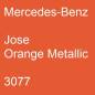 Preview: Mercedes-Benz, Jose Orange Metallic, 3077.